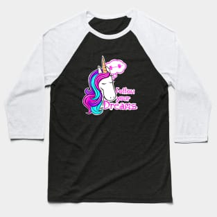 Unicorn Dreams Baseball T-Shirt